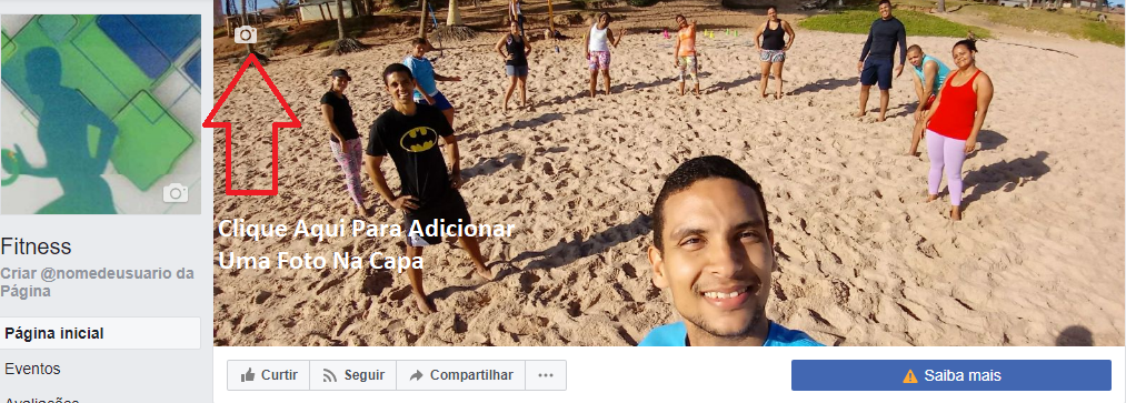 adicionando capa