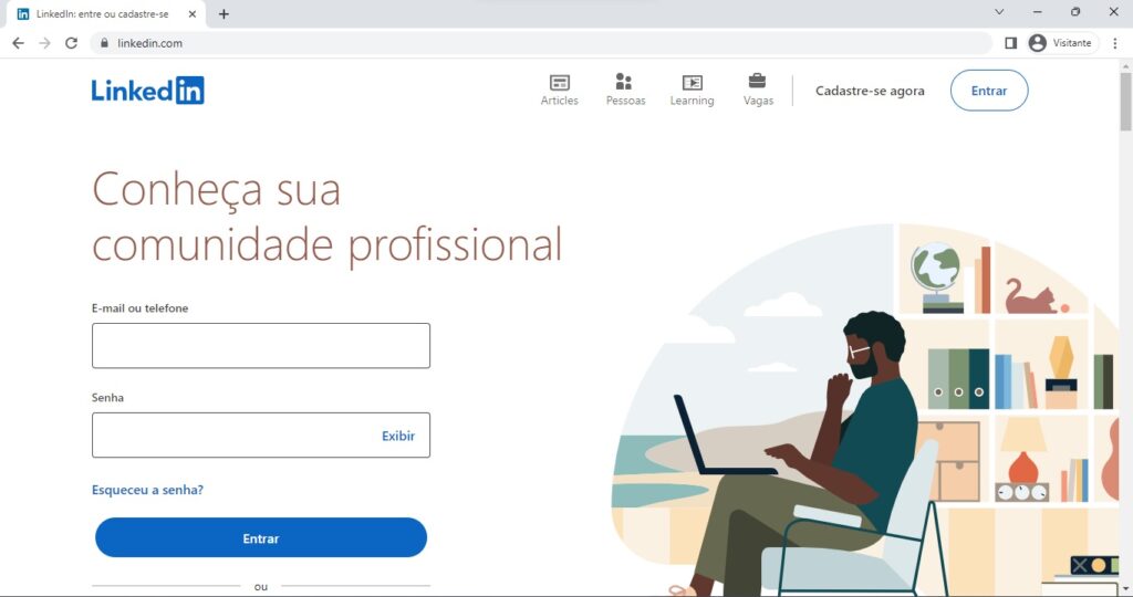 site do linkedin